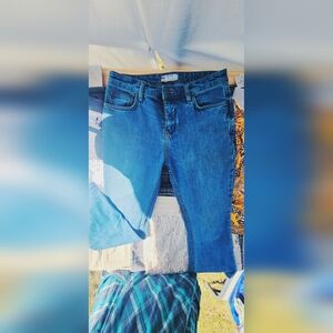 Free People cropped flared jeans